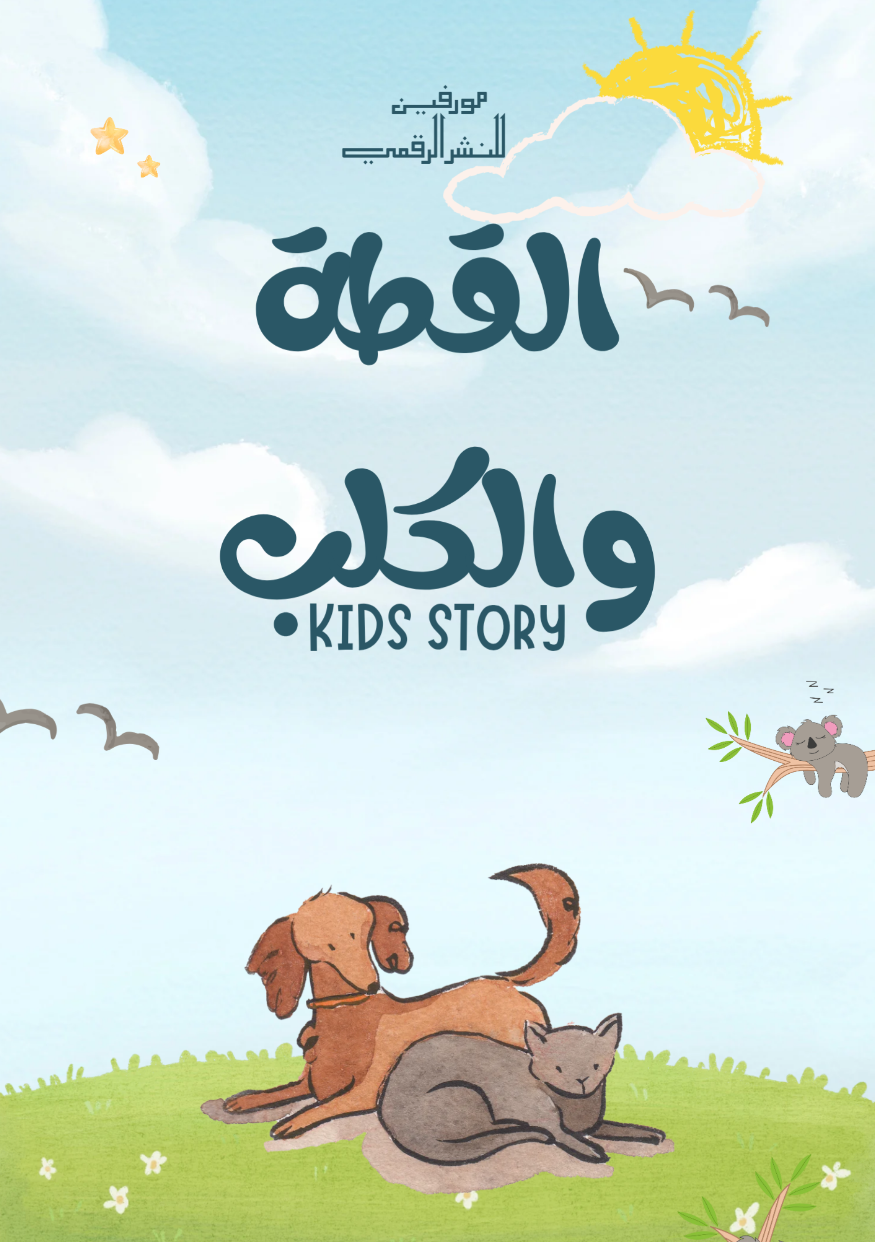 القطة والكلب 